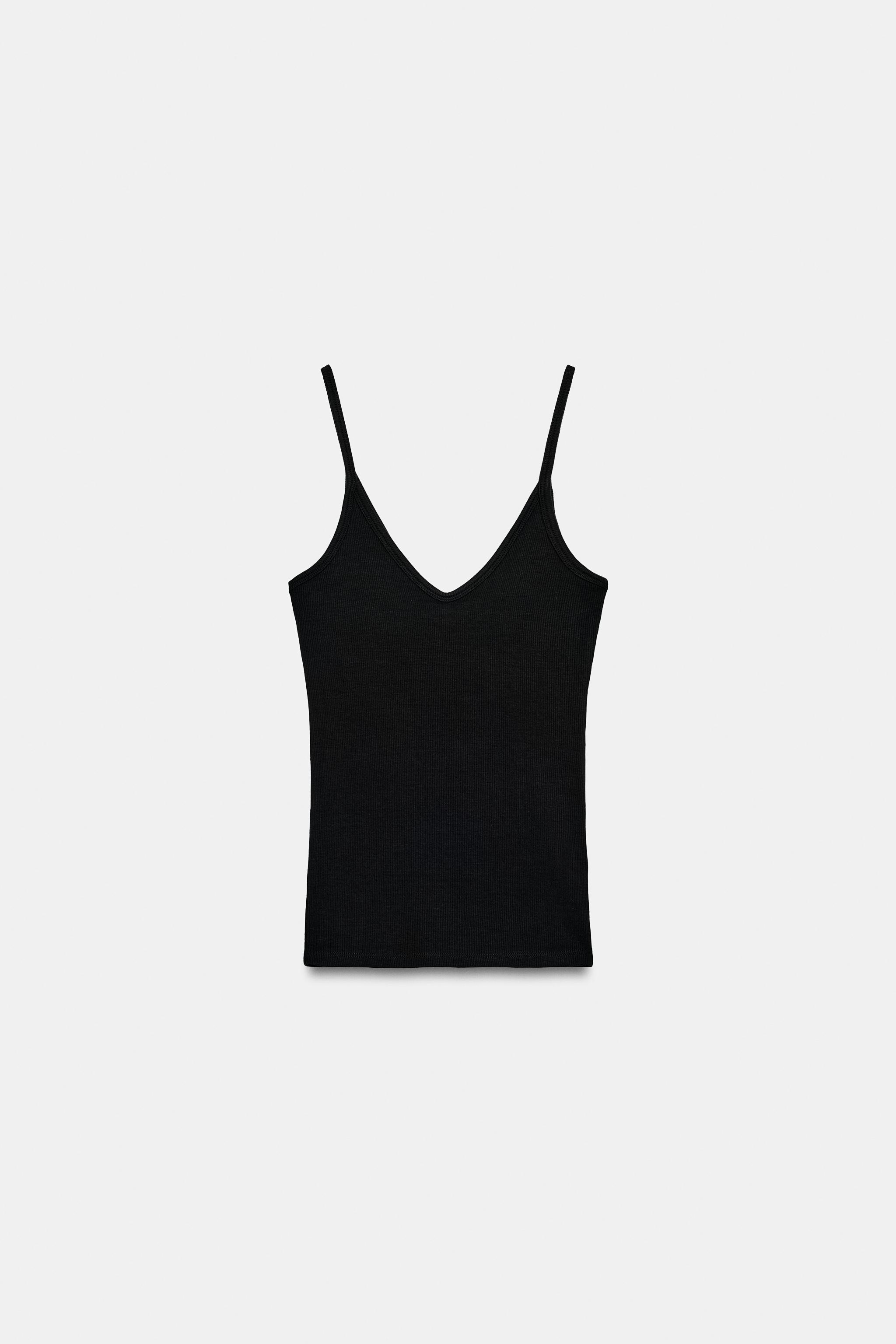RIBBED TANK TOP